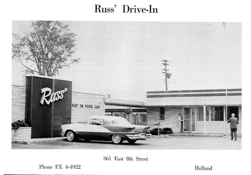 Russ - Holland Location From Old High School Yearbook